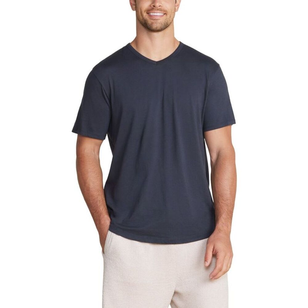 Barefoot Dreams Mens  Jersey Shirt, Blue